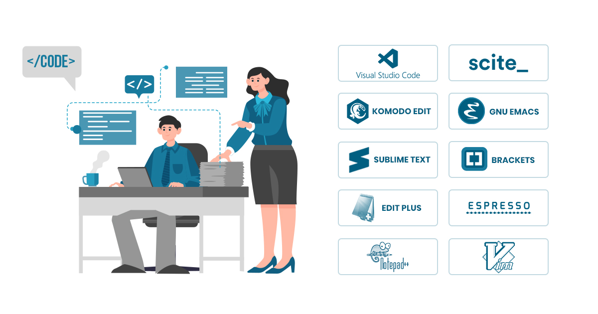 10 Highly Rated Text Editors for Software Developers